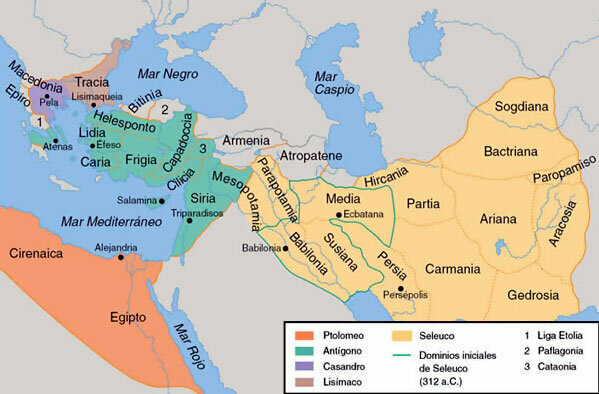 Regnes hel·lenístics