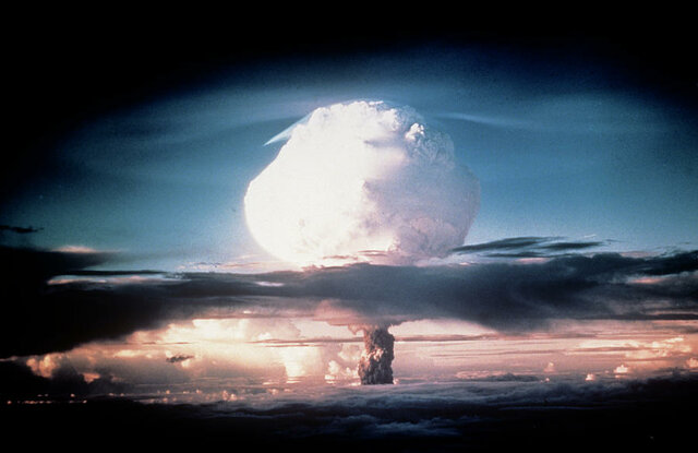 Detonation of the First Hydrogen Bomb