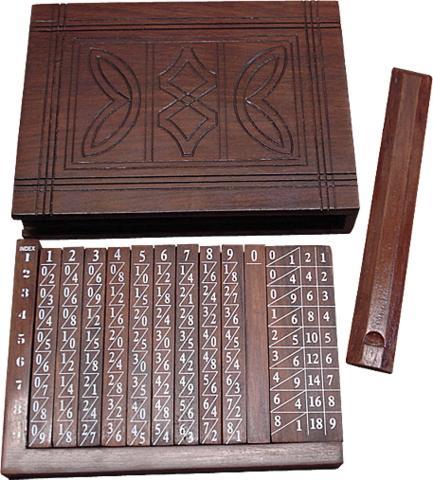 Бруски Непера.Устройство обработки числовой информации.