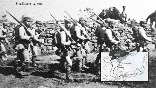 Japón declara la guerra a Rusia