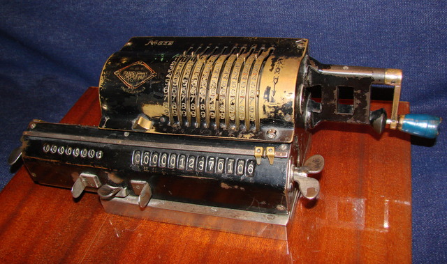 Mechanical calculators are invented