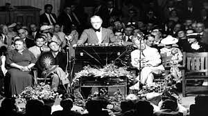 Franklin D. Roosevelt gives his 'Good Neighbor" Speech