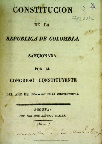 Constitución de 1830