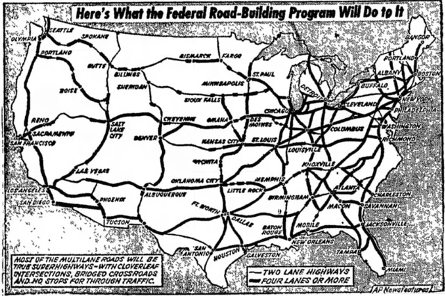 Eisenhower Interstate Highway Act