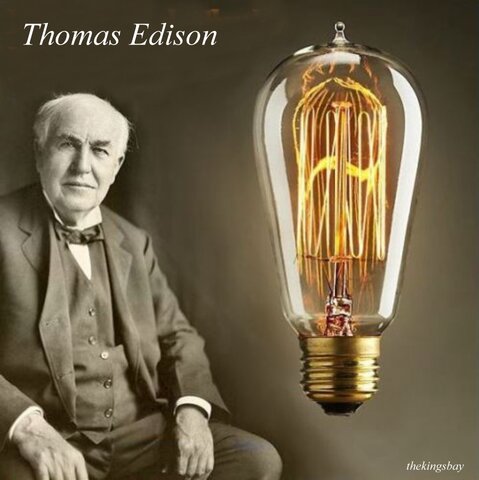 Invention of the Edison Light Bulb