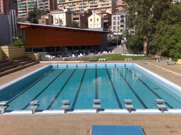 Em seleccionen per una competició de natació