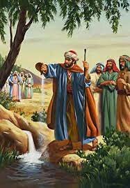 Elisha fixes the water