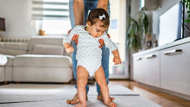 Vaig aprendre a caminar.