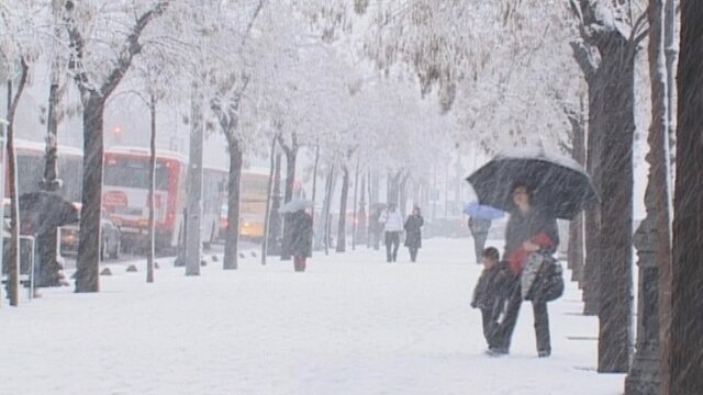 gran nevada a Barcelona (climatic)