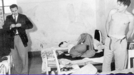 He is arrested by the Mexican police