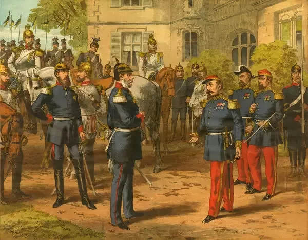 Battle of Sedan, Napoleon the III taken Prisoner