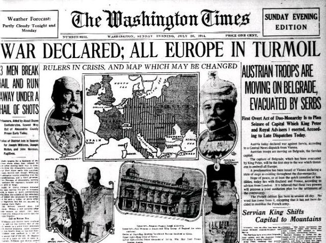 The Great War Begins