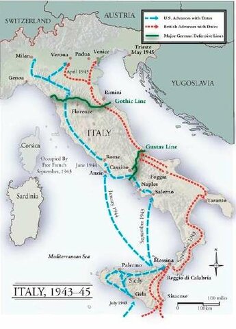 The Allies Invade Mainland Italy