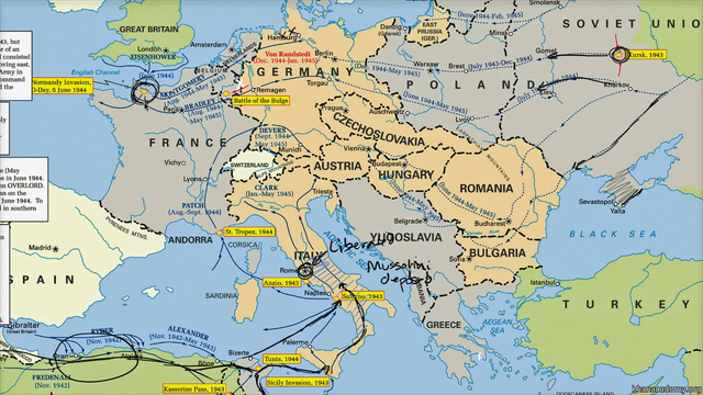 Allied Liberation of Europe Begins