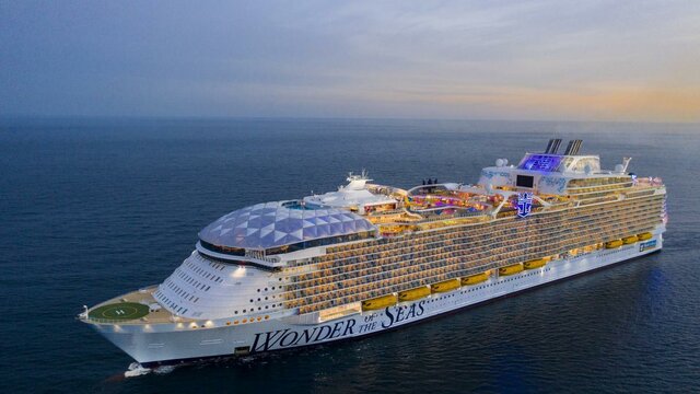 La primera vegada en un creuer