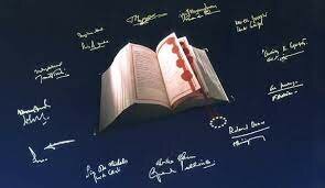 los miembros de la UE firman el tratado de Maastricht