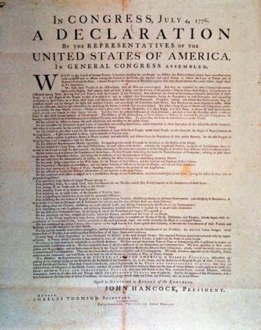 Declaration of Independenc