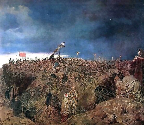 Golgotha (Crucifixion of Christ) (sketch)