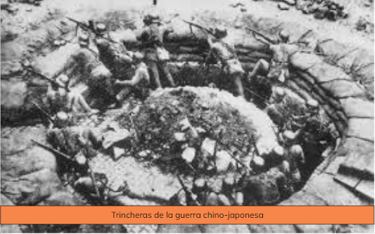 Batallas de Shanghái, Nankin, y Wuham