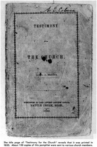 Testimony for the Church (16 page booklet)❌