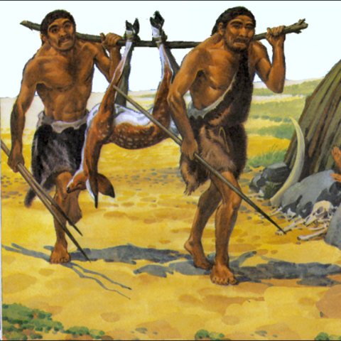 PERIODO PALEOLÍTICO (100.000 a 10.000 AC)