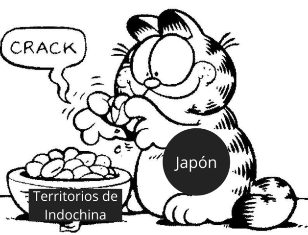 Invasión japonesa a los territorios de Indochina