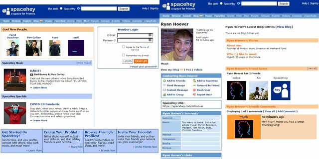 La llegada de Friendster, MySpace y LinkedIn (2002/2003)