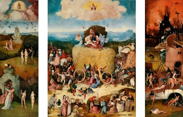 Paraíso e Infierno, h. 1510.