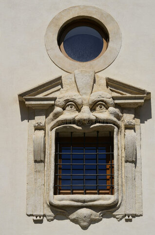 Ventana del Palacio Zuccari