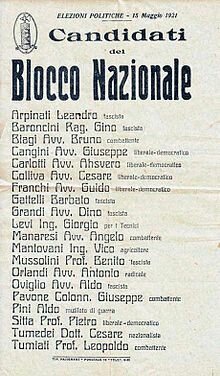 Elezioni del 1921