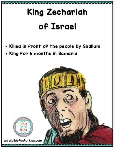 Zechariah's reign