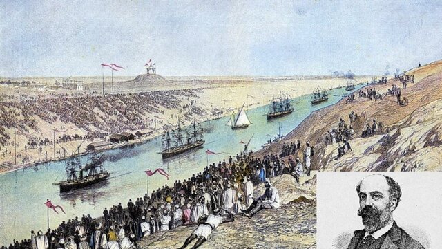 Inauguració Canal de Suez