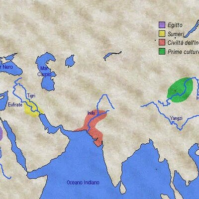 Timeline: civiltà fluviali