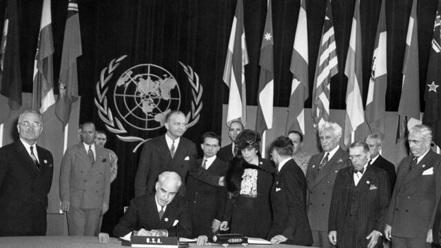 Carta fundacional de la O.N.U.
