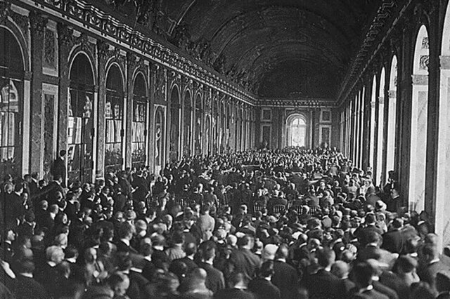 Treaty of Versailles signed