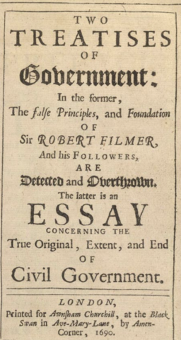The Second Treatise on Government