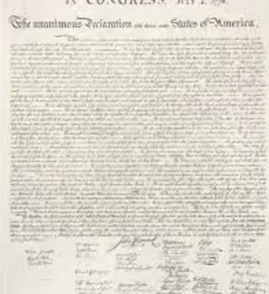Declaration of Independance