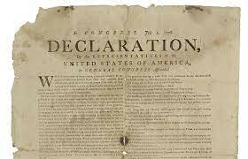 USA Declaration of Independence