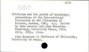 Debate with Feyerabend