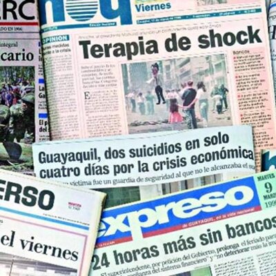 Timeline: Feriado bancario y dolarizacion