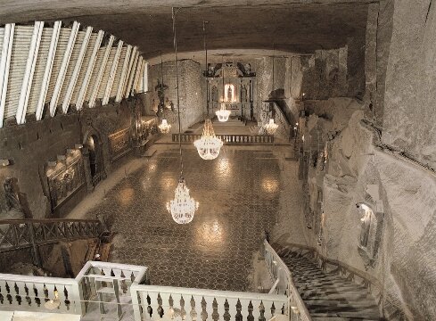 Inclusión mina de sal Wieliczka de Polonia en la lista de Patrimonio Mundial de la UNESCO.
