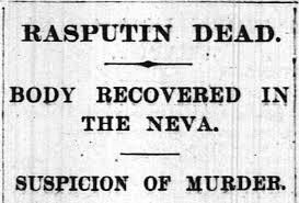 Rasputin’s death