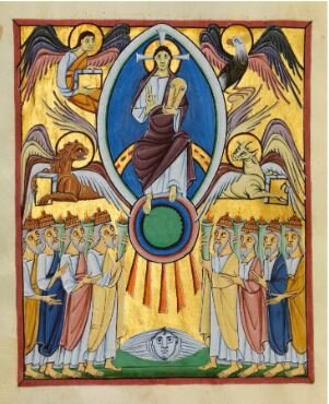 El dragón empieza a ser representado como un animal bípedo y con alas