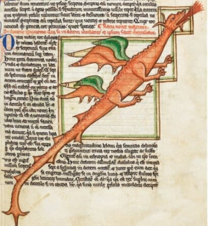 Aparece el ejemplo más antiguo del dragón con cuatro patas