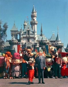 Disneyland opens to the public