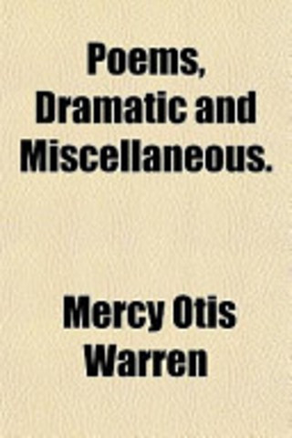 Wrote a book; Poems, Dramatic and Miscellaneous