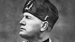 Mussolini entered Italy in the second World War