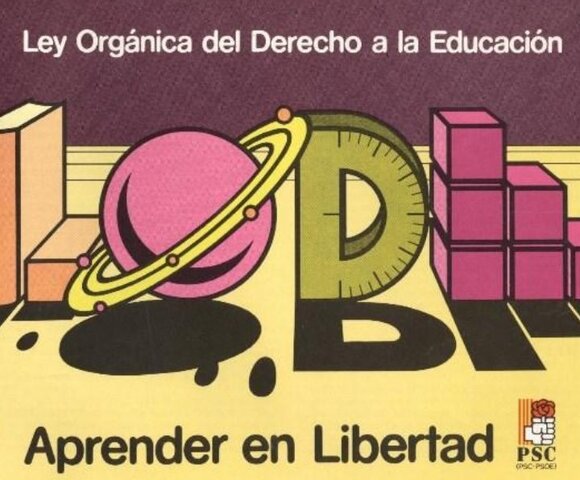 LODE (Ley Orgániza reguladora del Derecho de la Educación)