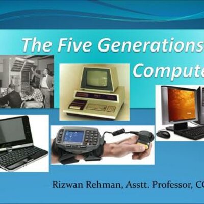 Timeline: generations of computer