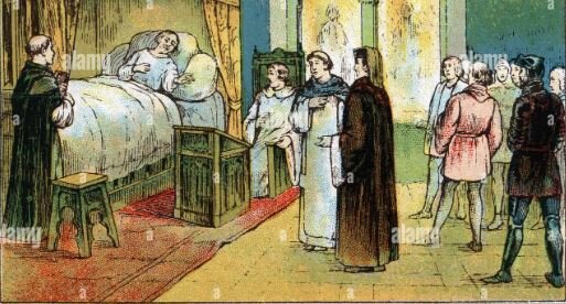 Mort de Martí l'Humà sense descendència